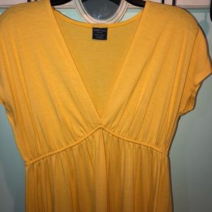 Yellow summer dress